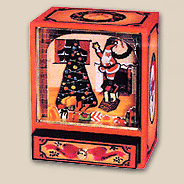 42100 - Dancing Santa Shadow Box - Click Image to Close