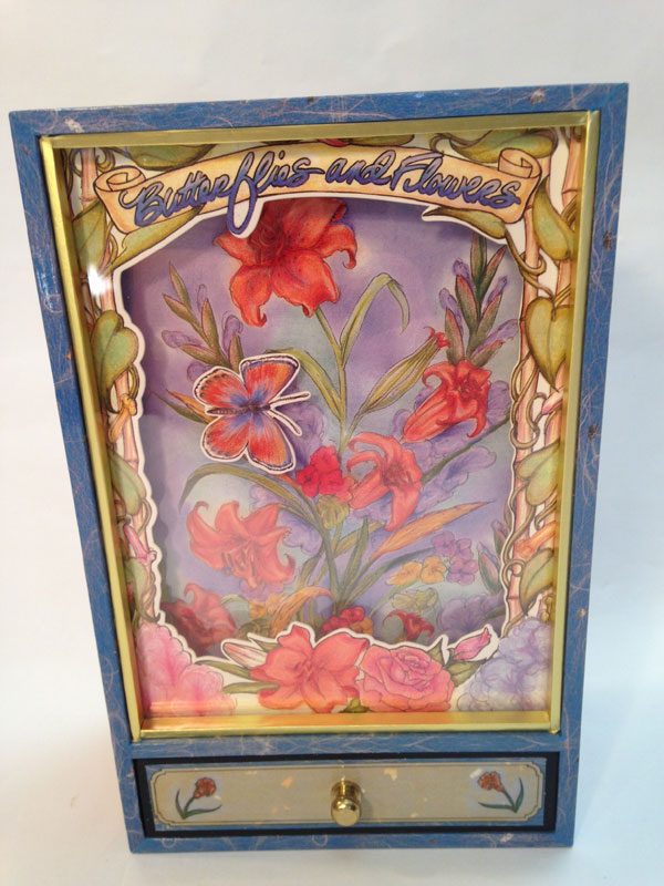 G-46101 - Floating Butterfly Shadow Box - Click Image to Close