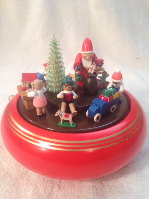 Santa and Children - Click Image to Close