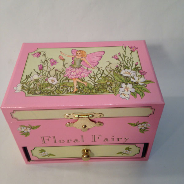 G-35404 - Traditional Ballerina Box - Fairy / Pink
